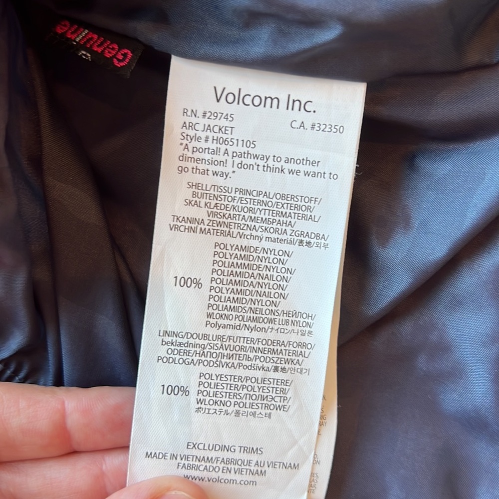 Volcom Nimbus Snowboarding Jacket - image 5